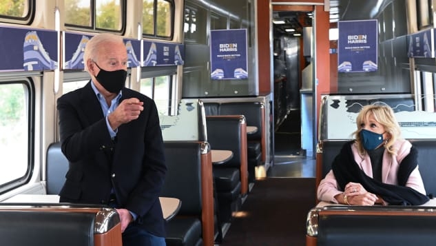 Joe Biden thích đi lại bằng tàu hỏa