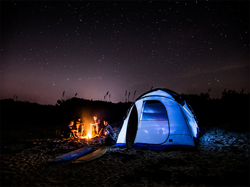 Cắm trại đêm bên Hồ Tà Đùng