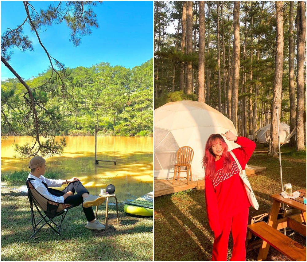 CampArt by Mợ Jen – Khu cắm trại trong mơ khiến giới trẻ và sao Việt “đổ đứ đừ”